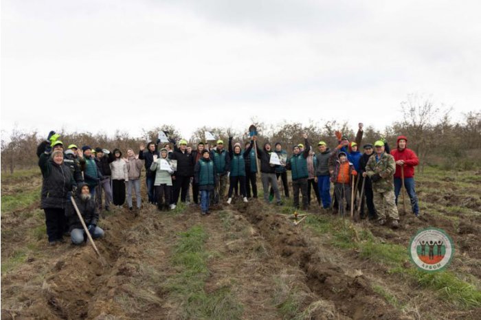 ARBOM, alături de gorata.bg, contribuie la înverzirea raionului Taraclia