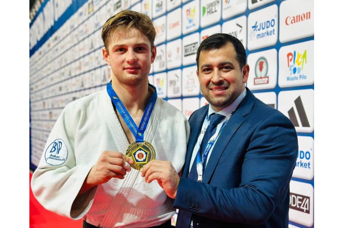 Judocanul Mihail Latîșev a devenit Campion European U23 