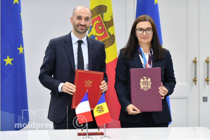 Program de cooperare, semnat între R. Moldova și Franța. Benjamin Haddad: „Progresele pozitive înregistrate de Moldova îi vor permite să avanseze în negocierile de aderare la UE”