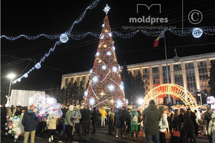 Târgul de Crăciun în Chișinău va fi inaugurat pe 1 decembrie