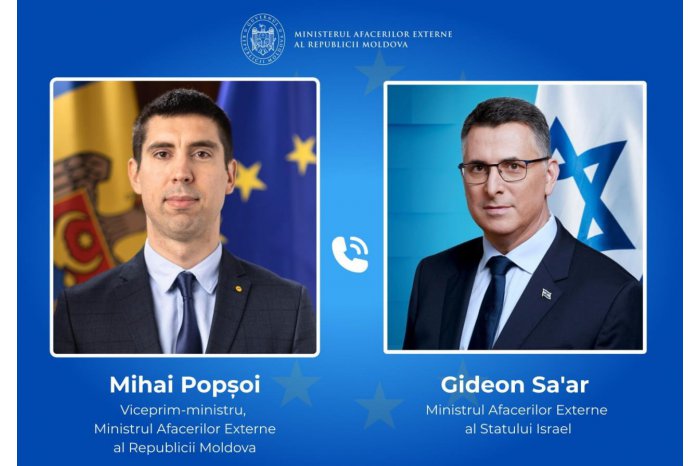 Evoluțiile din Orientul Mijlociu și atacul terorist din Emiratele Arabe Unite, discutate de Mihai Popșoi și omologul său din Israel, Gideon Sa’ar