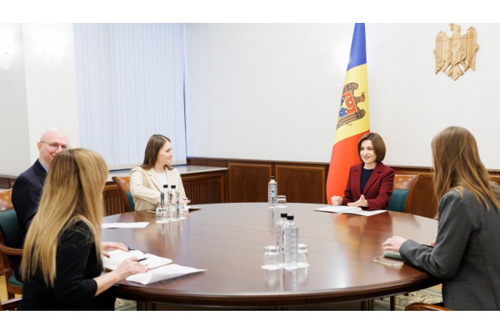 Moldovan president meets charge d'affairs of Unite