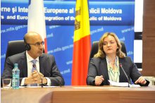 Secretarul de stat pentru Afaceri Europene al Republicii Franceze, Harlem Désir, s-a întâlnit cu Ministrul Afacerilor Externe și Integrării Europene, Natalia Gherman'