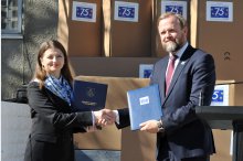 Ceremonia de transmitere a unui lot de echipamente, dispozitive și mobilier medical pentru sistemul penitenciar din Republica Moldova, oferit de Consiliul Europei'