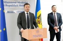 Conferință de presă susținută de ministrul Mediului, Sergiu Lazarencu, împreună cu Directorul Oficiului Național de Implementare a Proiectelor în Domeniul Mediului (ONIPM), Nicolae Arnăut, privind lansarea unui nou concurs de propuneri de proiecte finanțate din Fondul Național pentru Mediu '