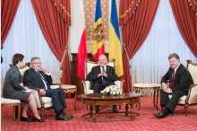  Vizita preşedinţilor Poloniei, Bronisław Komorowski, şi Ucrainei, Petro Poroşenko în Republica Moldova.'