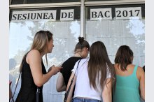 Aproximativ 59% dintre tineri au promovat examenele de BAC'